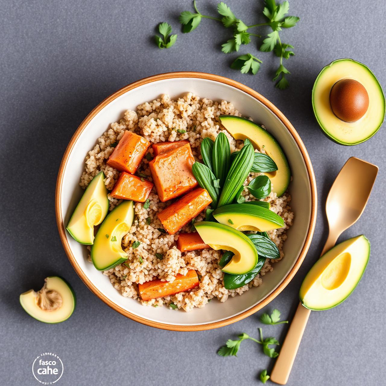 Bowl de comida fitness
